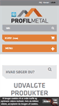 Mobile Screenshot of profilmetal.dk